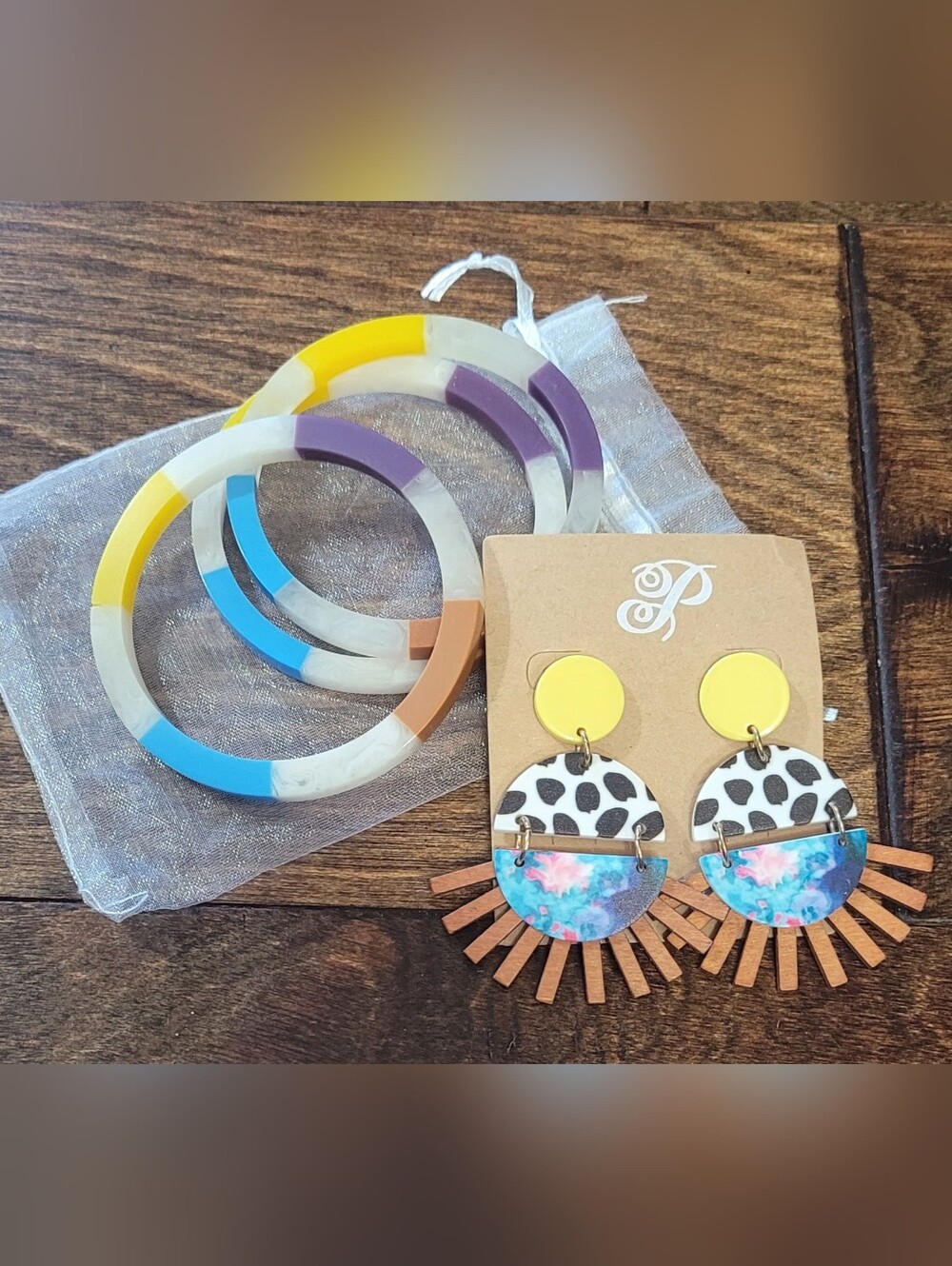 (12) PLUNDER Earring & Bracelet Sets